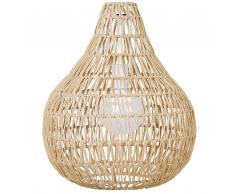 Lampada a sospensione beige sabbia MOLOPO