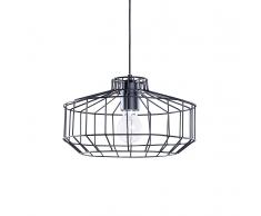 Lampada da soffitto nera ABASH
