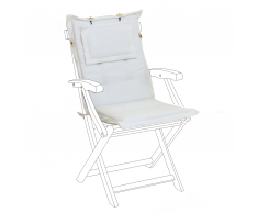 Cuscino da esterno - Per sedia Britannia - Beige