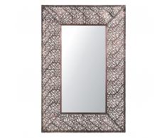 Specchio da muro 90x60 cm in color ottone BRIENNE