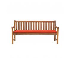 Cuscino da esterno - Per panchina da giardino - 152x44.5x5cm - Color terracotta