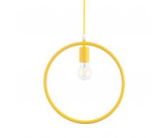 Lampada a sospensione in color giallo LOMAMI