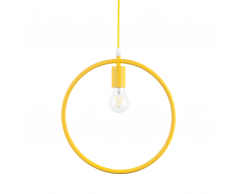 Lampada a sospensione in color giallo LOMAMI
