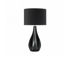 Lampada da tavolo moderna in colore nero - SANTEE