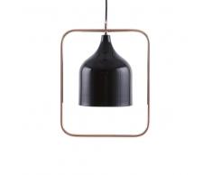 Lampada soffitto di metallo nero MAVONE