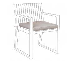 Cuscino per sedia da giardino Taupe SASSARI