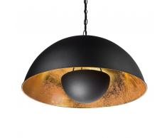 Lampada a sospensione, nera - THAMES II