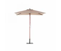 Ombrellone da giardino color mocca 144 x 195 cm FLAMENCO
