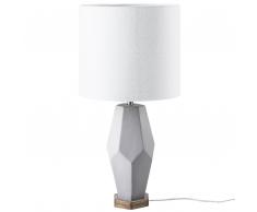 Lampada da tavolo bianco crema 66cm OXLEY