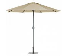Ombrellone 266cm grigio beige con illuminazione led RAPALLO