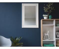 Specchio moderno da parete con cornice bianca - 61x91cm - LUNEL