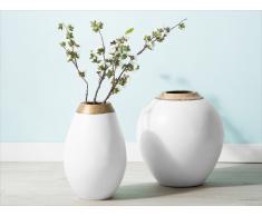 Vaso decorativo bianco CORIA