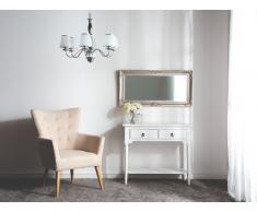 Lampadario a sospensione colore argento BRADANO
