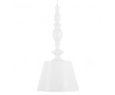 Lampada da soffitto in metallo color bianco FLUVIA