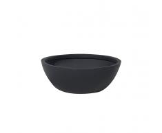 Vaso da fiori nero da esterno - 46x46x16cm - MURITZ