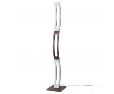 Lampada da terra LED marrone 120 cm DAHAN