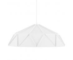 Lampadario in metallo bianco SENIA