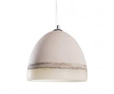 Lampadario in cemento grigio CAHABA