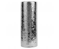 Vaso da fiori color argento ORFES