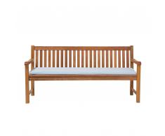 Cuscino per panchina da giardino TOSCANA/JAVA azzurro 169x50x5cm