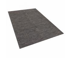 Tappeto marrone in cotone fatto a mano - 160x230cm - SARAY