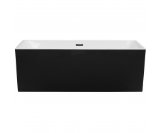 Vasca da bagno freestanding nera RIOS
