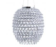 Lampadario cromo/cristallo SAUER