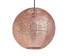 Lampada da soffitto in metallo color rame SEINE