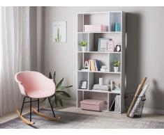 Scaffale in colore bianco con 5 ripiani ORILLA