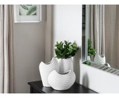 Vaso decorativo bianco DALDIS