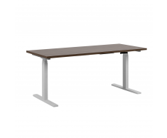 Scrivania elettrica regolabile marrone-bianco 180 x 80 cm cm UPLIFT II