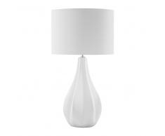 Lampada da tavolo moderna in colore bianco - SANTEE