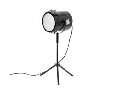 Lampada da tavolo nera 52 cm HENARES