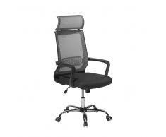 Sedia da ufficio grigia LEADER