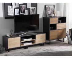 Credenza in legno scuro MAINE