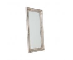 Specchio a parete - cornice argento - 50 x 100 cm - GARDES