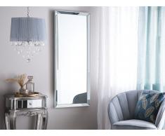 Specchio da parete in color argento 50 x 130 cm CHAURAY