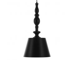 Lampada da soffitto in metallo color nero FLUVIA