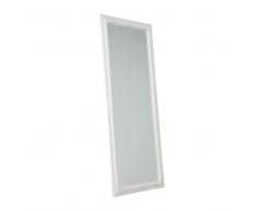 Specchio a parete - cornice bianca - 51 x 141 cm - VARS