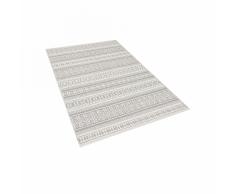 Tappeto grigio in cotone fatto a mano - 80x150cm - PAYAS