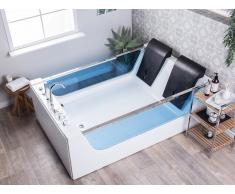 Vasca da bagno con idromassaggio e LED CURACAO