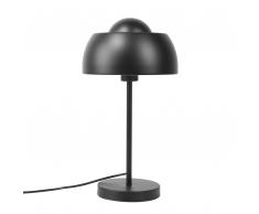 Lampada da tavolo in metallo nero SENETTE