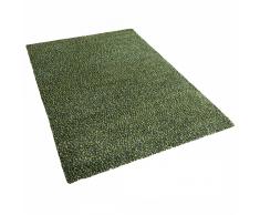 Tappeto shaggy rettangolare in tessuto verde - 300x400cm - OREN