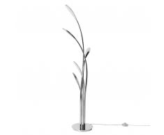 Lampada da terra a LED argento ARYS