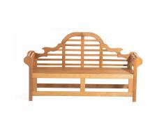Panchina da giardino in legno di Balau 180cm JAVA Marlboro