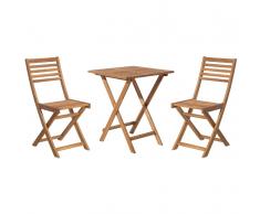 Set da giardino in legno marrone FIJI