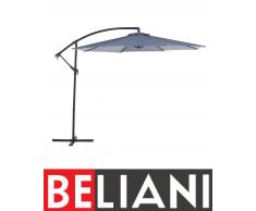 Ombrellone a sbalzo diametro 300cm grigio scuro RAVENNA