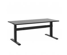 Scrivania elettrica regolabile nera 160 x 70 cm UPLIFT