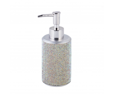 Dispenser sapone color argento TERAZA