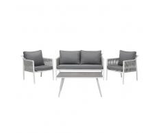 Set da giardino 4 pezzi LATINA
